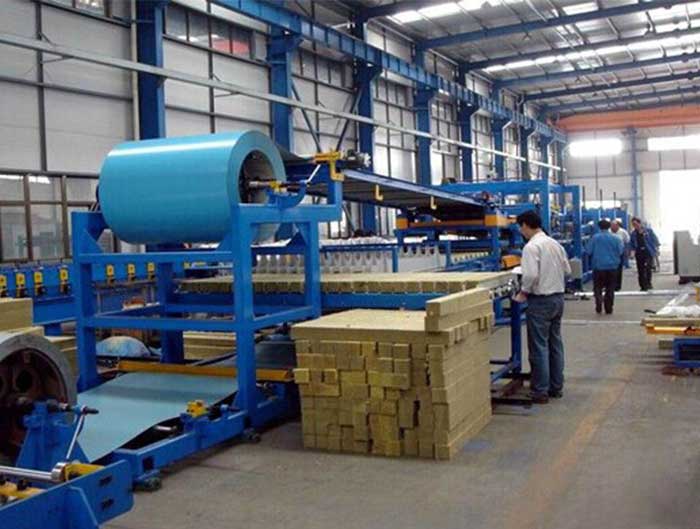 EPS PU Sandwich Panel Production Line	