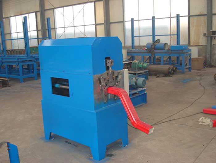Hydraulic cutting Downspout Pipe Forming Machine