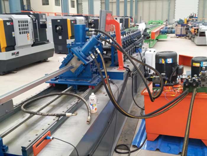 High Speed Drywall Stud And Track Forming Machine with Servo Motor Drive