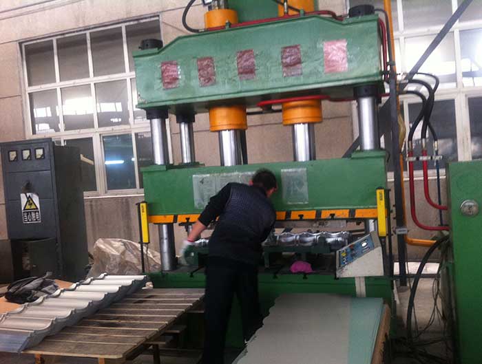 Stone Coated Roof Tile Production Line - Roll Forming Machine