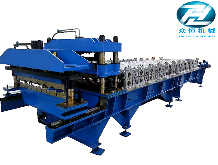 European Market Roofing Glazed Tile Roll Forming Machine