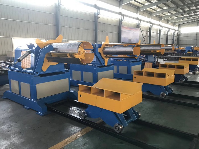 Euro Design Double Layer Roof Sheet Roll Forming Machine 