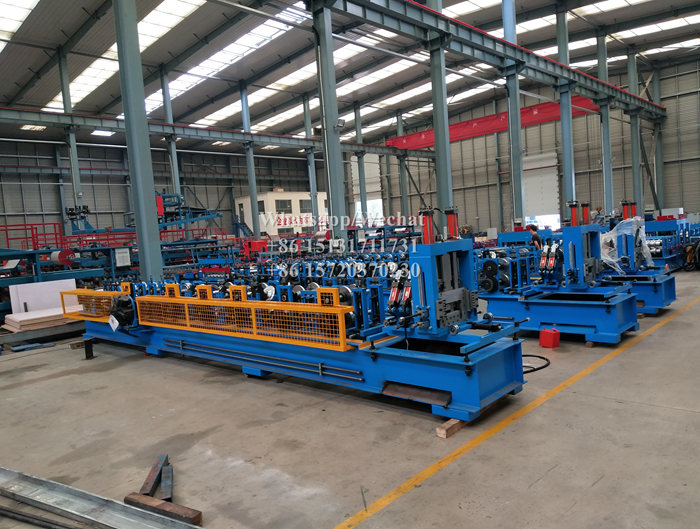 Stock Machine Steel C Z Purlin Roll Forming Machine 20 sets