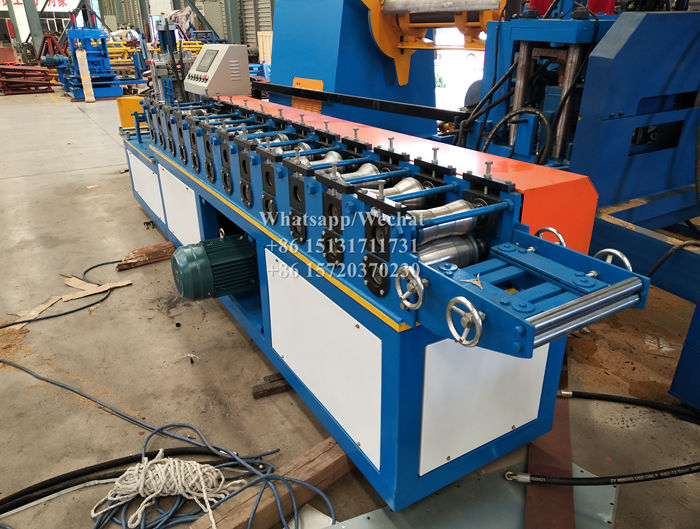 Galvanized Aluminium Rolling Shutter Slats Roll Forming Machine