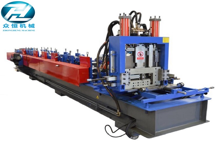 Gear Box Drive Z Purlin Roll Forming Machine for 4mm