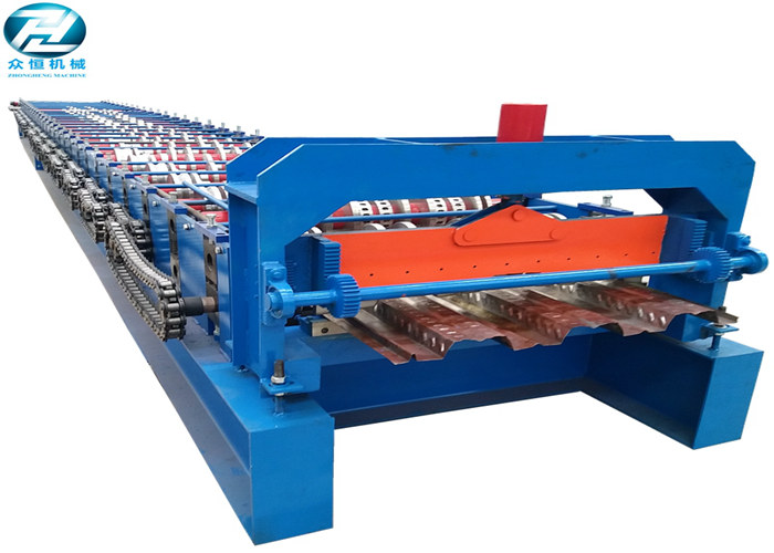 1.2mm Thickness Custom Steel Floor Deck Forming Machine 