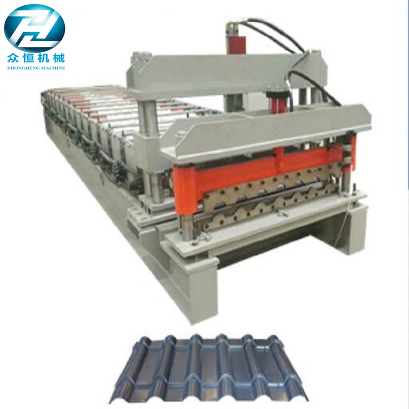 ZH1000 Metal roofing step tile forming machine