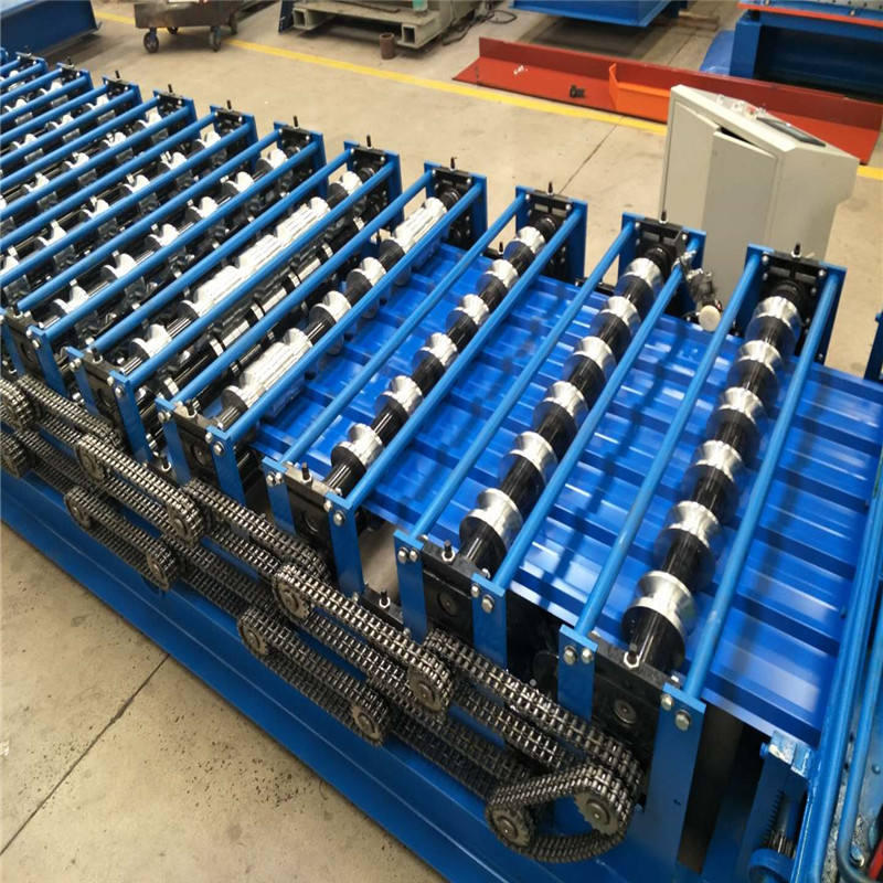 Peru popular two in one metal roof roll forming machine