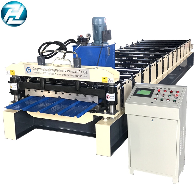 New order for roofing sheet making machine