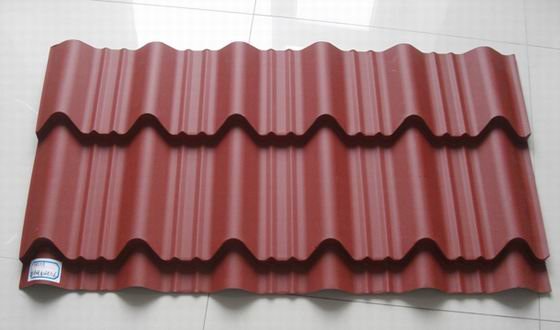 Nigeria Aluminum Roofing Step Tile Forming Machine