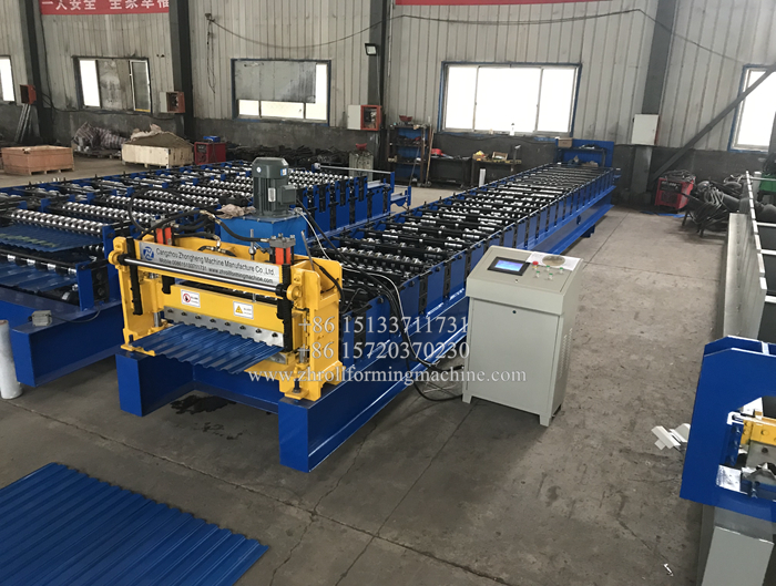 914 Feeding Shutter door roll forming machine