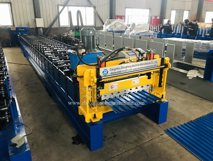 914 Feeding Shutter door roll forming machine