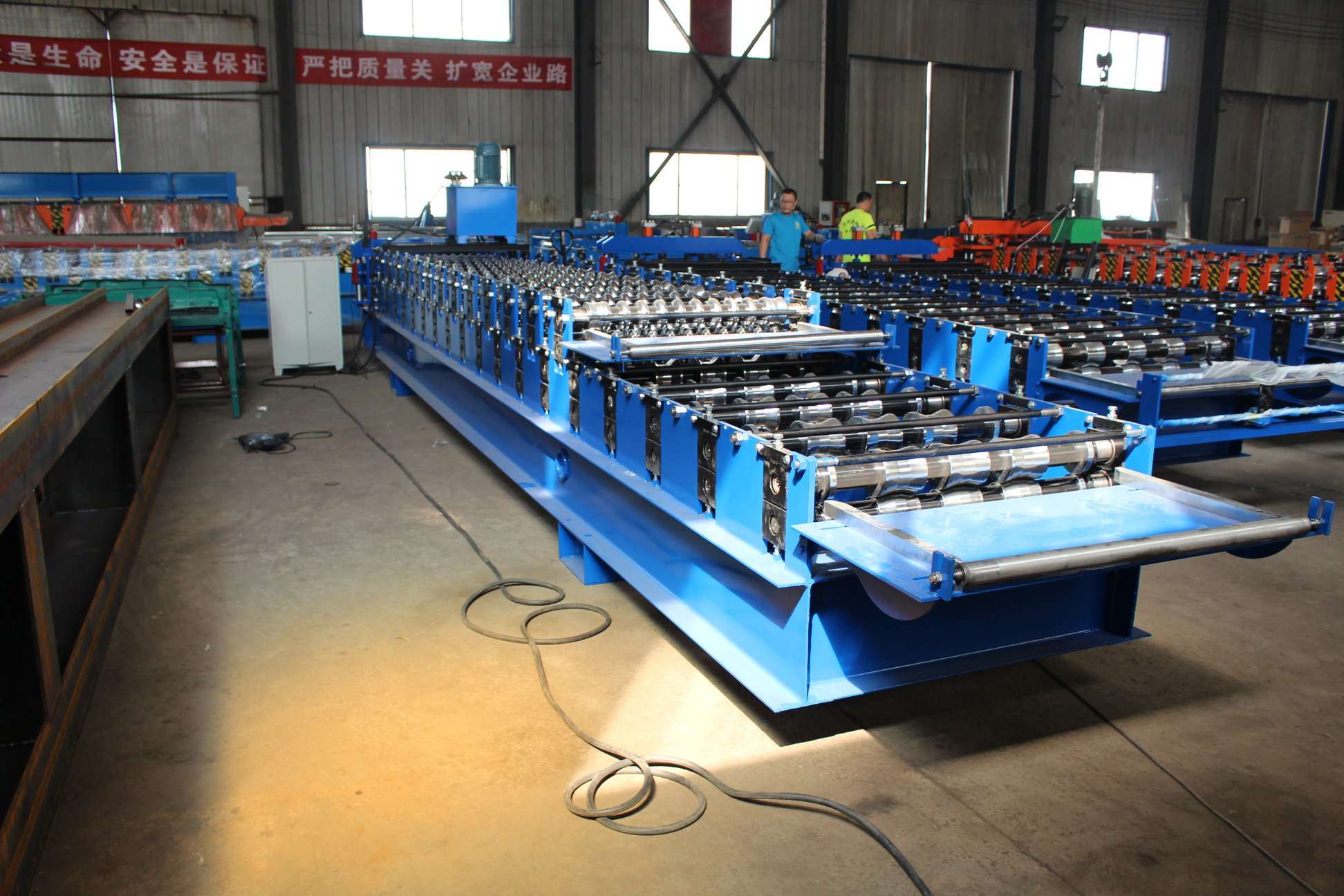 IBR Corrugated Sheet roll forming machine for South Africa