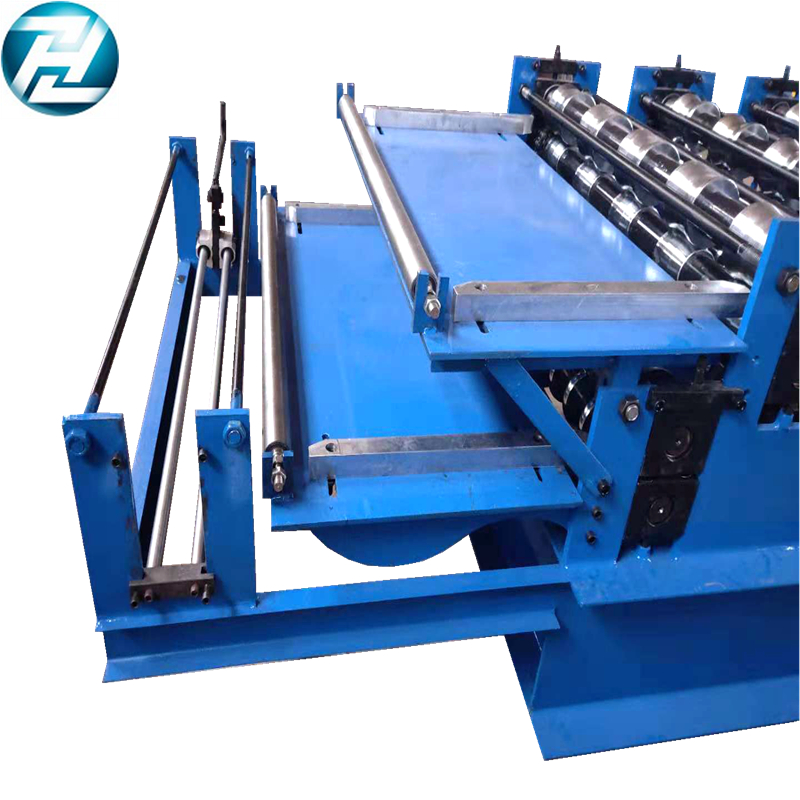 Double layer forming machine for trapezoidal and corrugated sheet