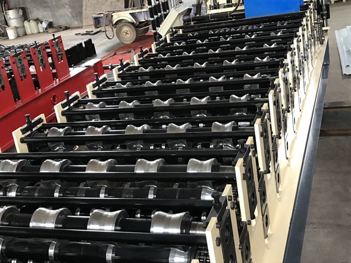 Three in one metal roofing roll forming machine