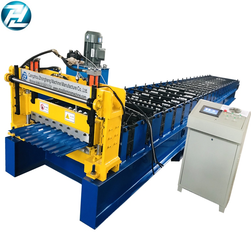 Sri Lanka Popular model of Shutter Door Making Machine with 716mm effective width