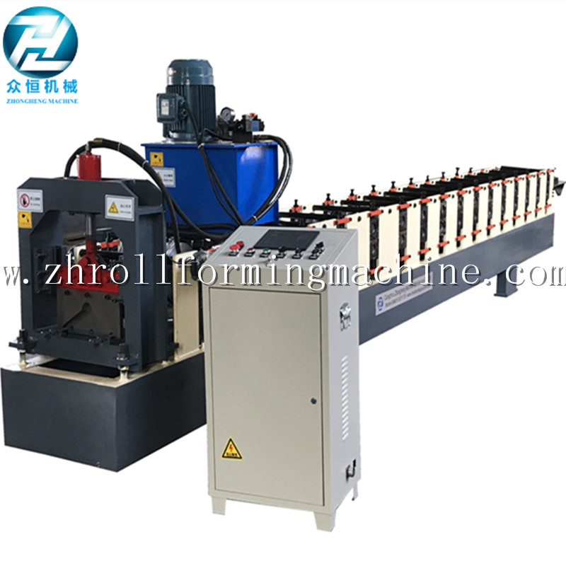 Aluminium Metal Ridge Cap Roll Forming Machine