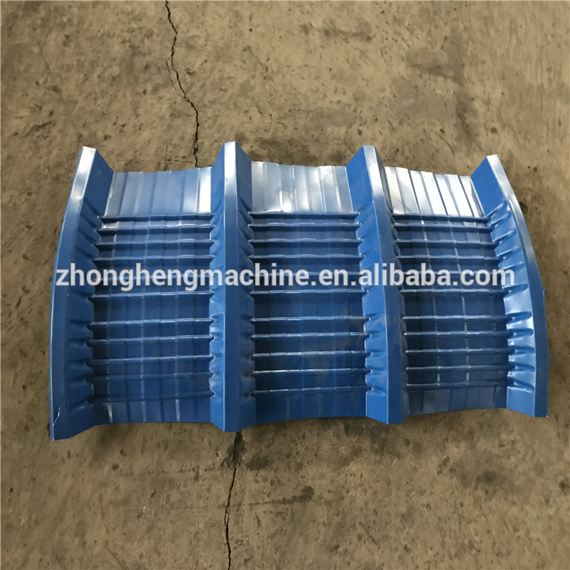 Hydraulic arch roof panel roll forming machine