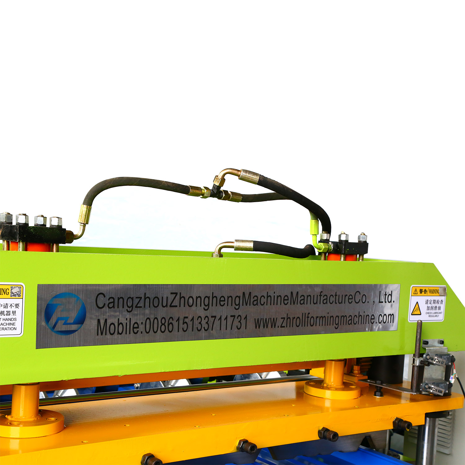 High Quality High Speed AaluminumZinc Roofing Color Steel IBR Sheet Roll Forming Machine