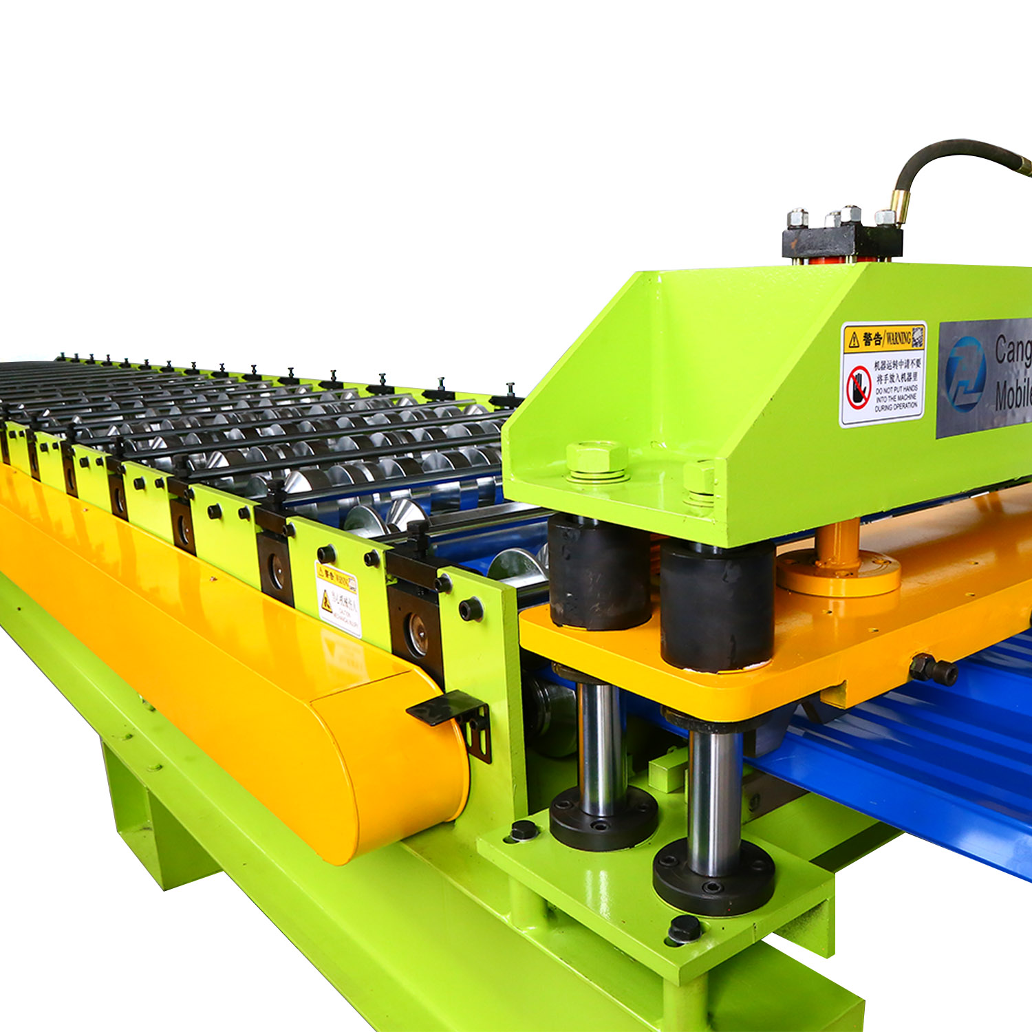 High Quality High Speed AaluminumZinc Roofing Color Steel IBR Sheet Roll Forming Machine