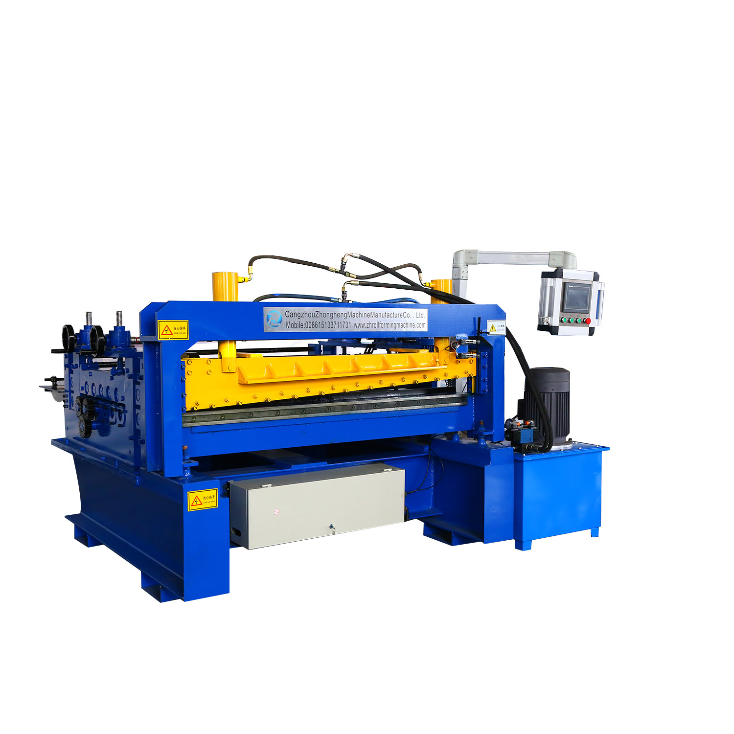 high speed Colour Steel 2mm Thickness Cut to Length Machine Cutting and leveling machine from China