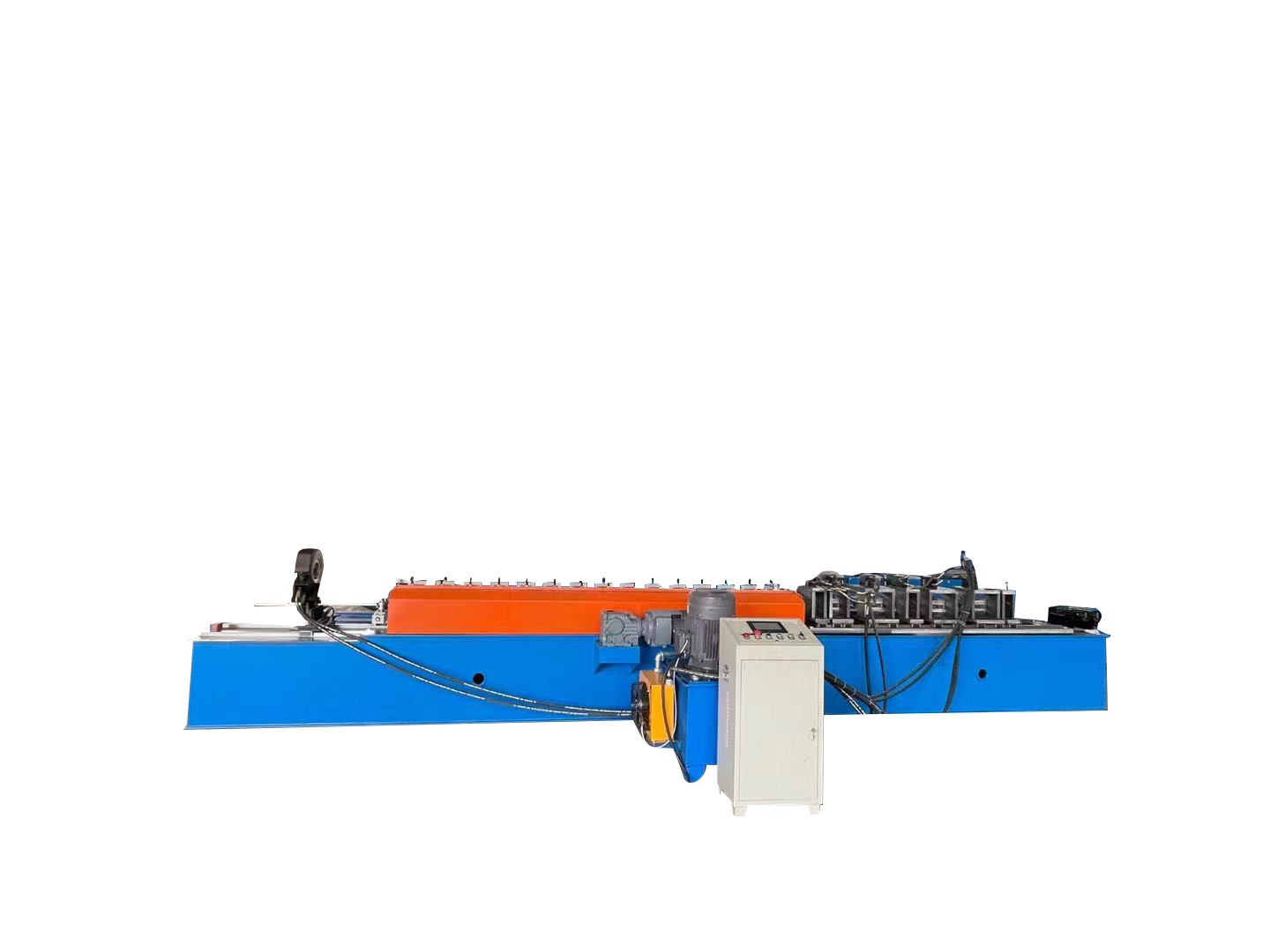 High Speed High Quality Construction Building Materials Row Metal Stud and Drywall Running Track Roll Forming Machine for C&U