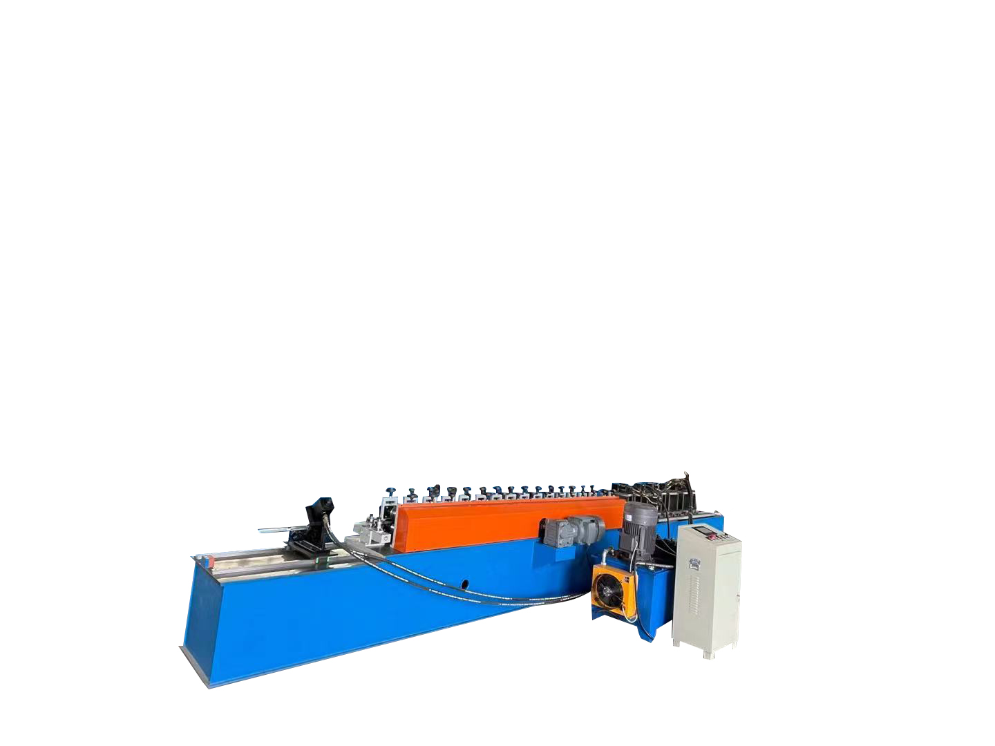 High Speed High Quality Construction Building Materials Row Metal Stud and Drywall Running Track Roll Forming Machine for C&U