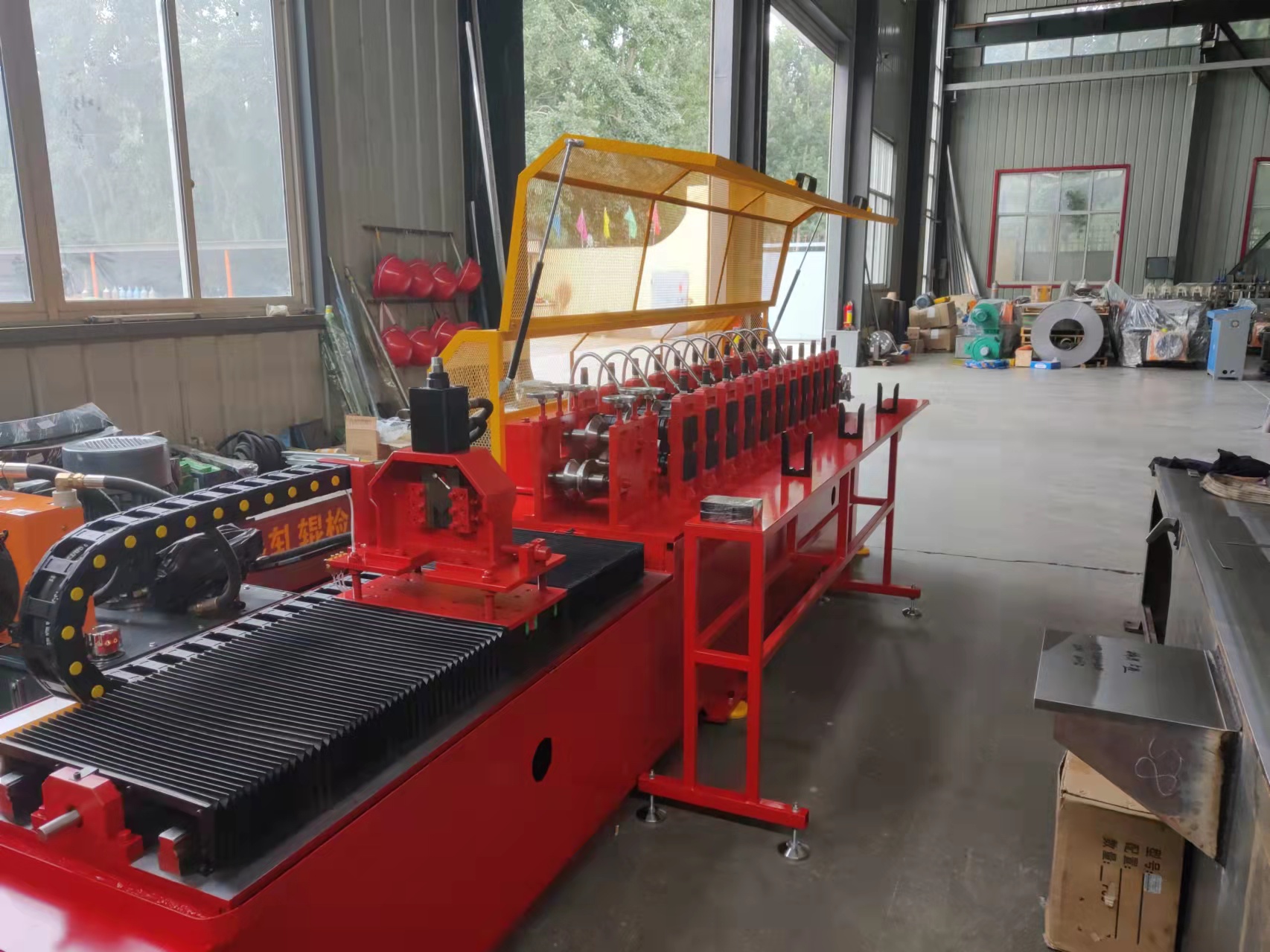 L shape Angle section roll forming machine