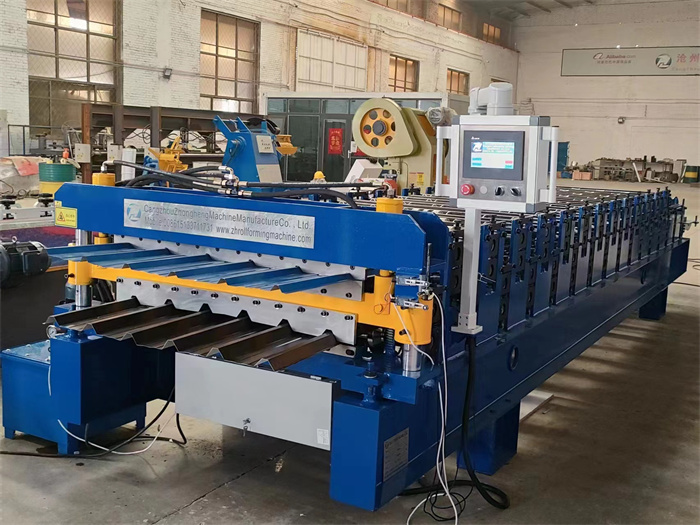 Tr18/Tr35 Double layer roof panels forming machine