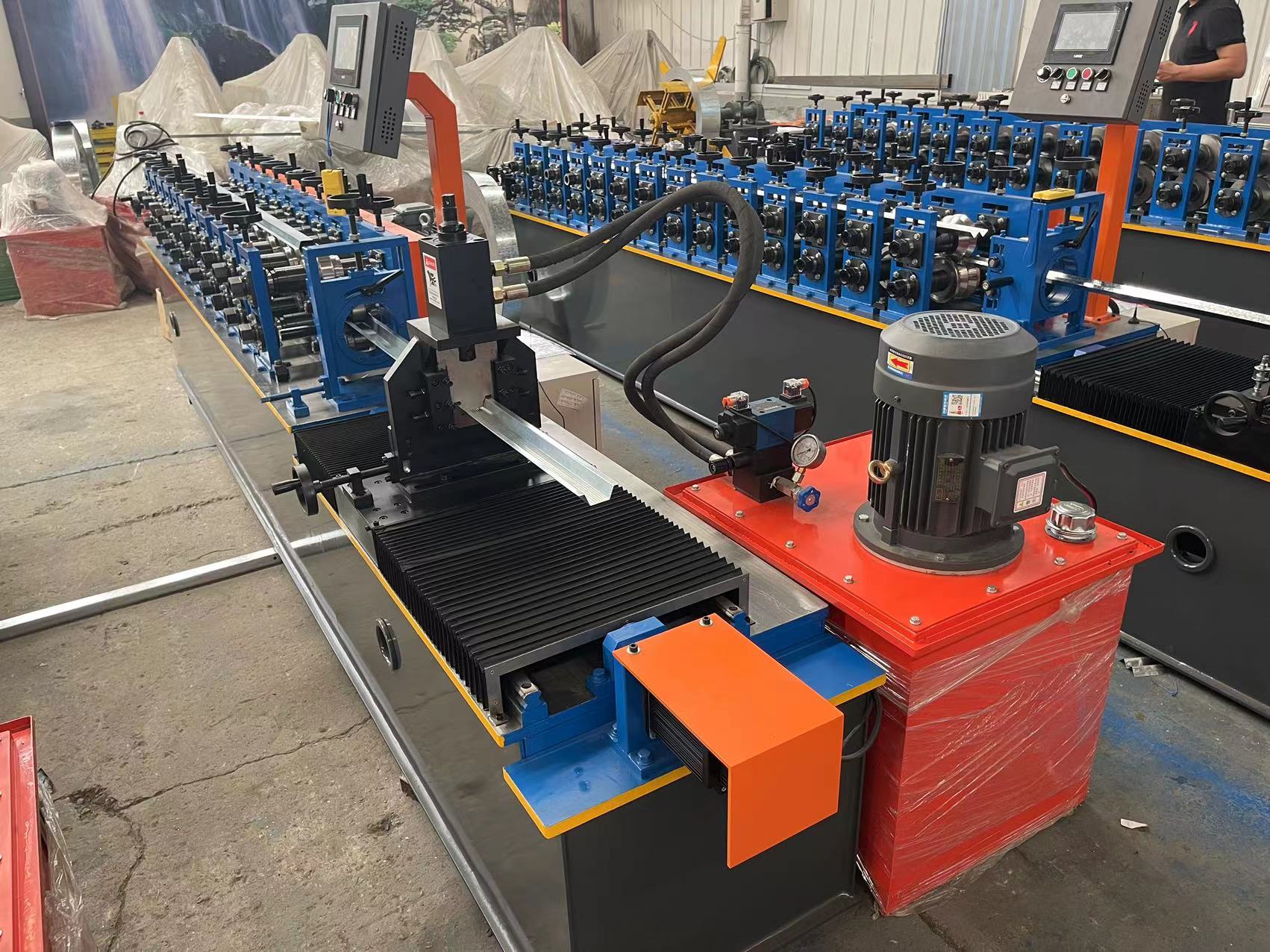 Omega Ligh steel  Roll Forming Machine