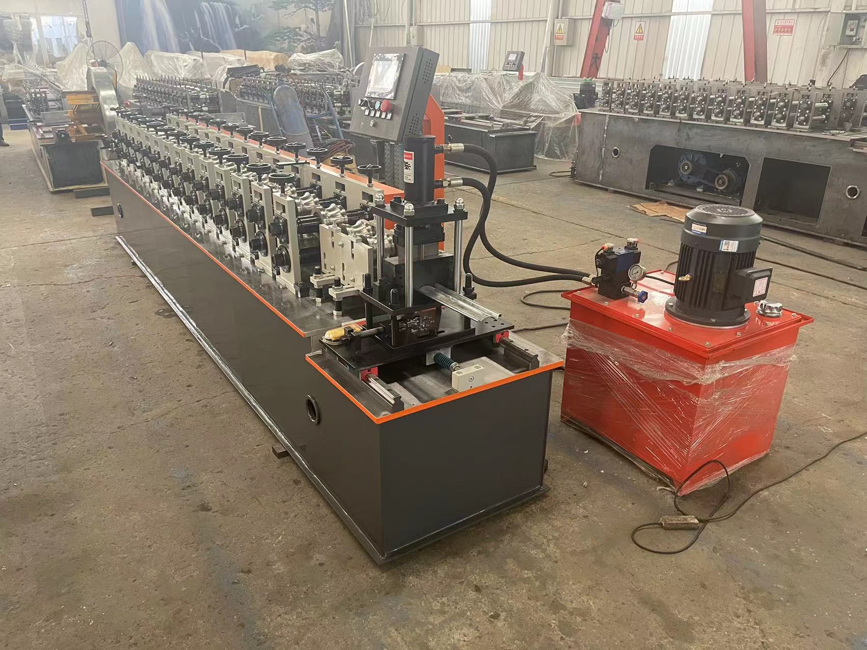 roller slat shutter door roll forming machine 