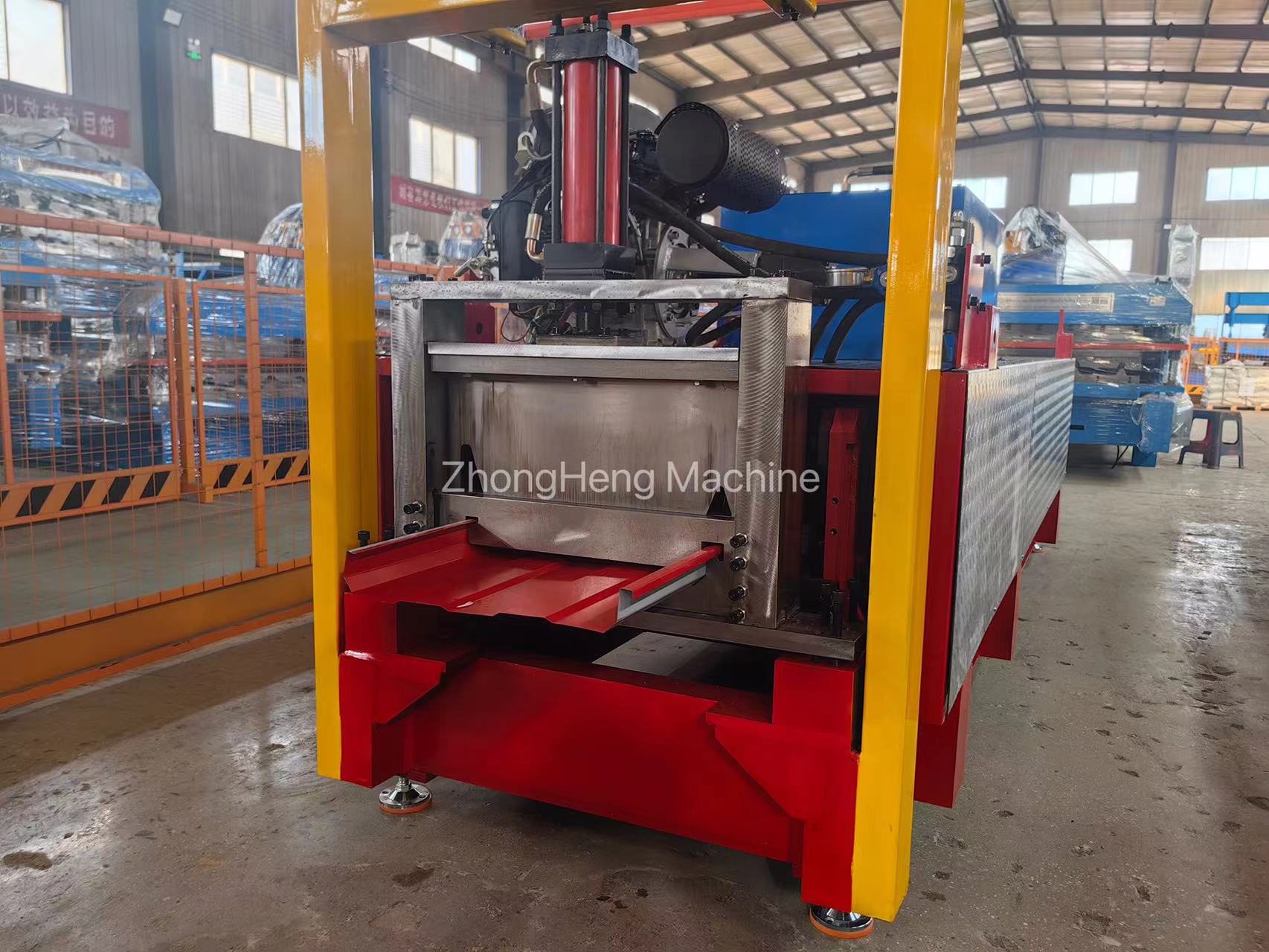 Standing seam roof making machine portable Kr18 roof forming machine