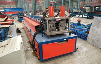 Two in one Steel C U Purlin Roll Forming Machine