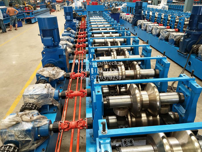 Two Waves Highway Guardrail Roll Forming Machine