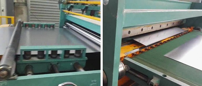 High Speed Plate CR Cut To Length Levelling Line