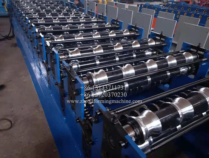 IBR and Corrugated sheet double layer roll forming machine