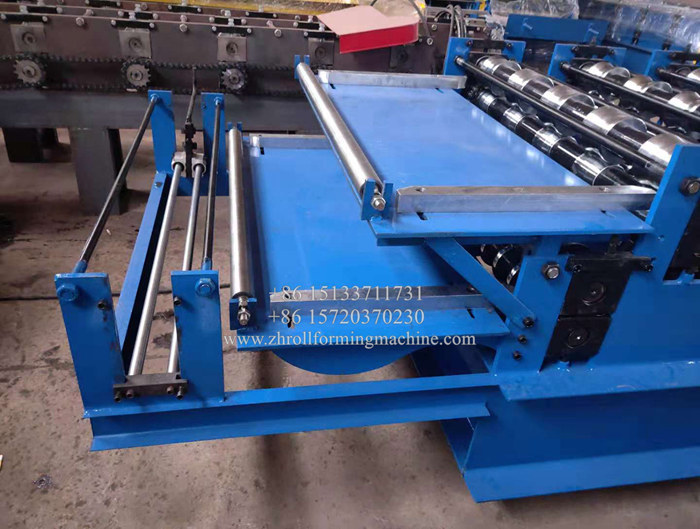 IBR and Corrugated sheet double layer roll forming machine