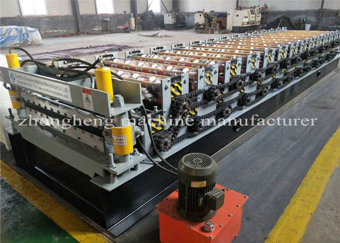 Double Layer Roll Forming Machine testing