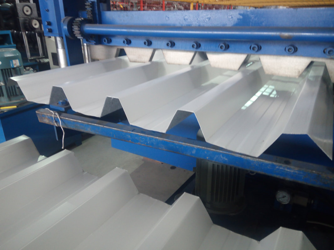 South America PV4 Metal roof sheet forming machine