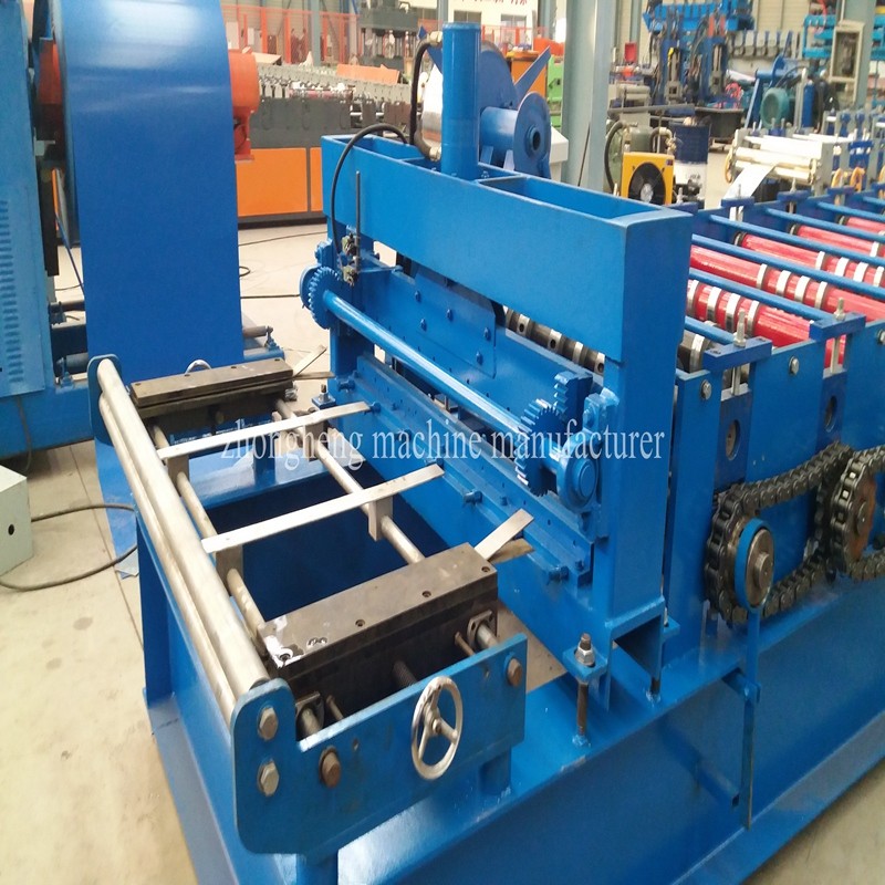 Construction steel decking profile forming machine