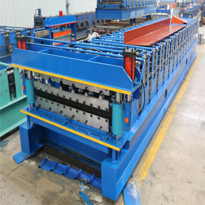 Peru popular two in one metal roof roll forming machine