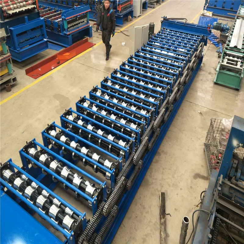 Peru popular two in one metal roof roll forming machine