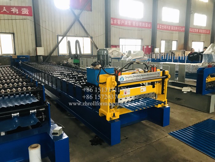 914 Feeding Shutter door roll forming machine