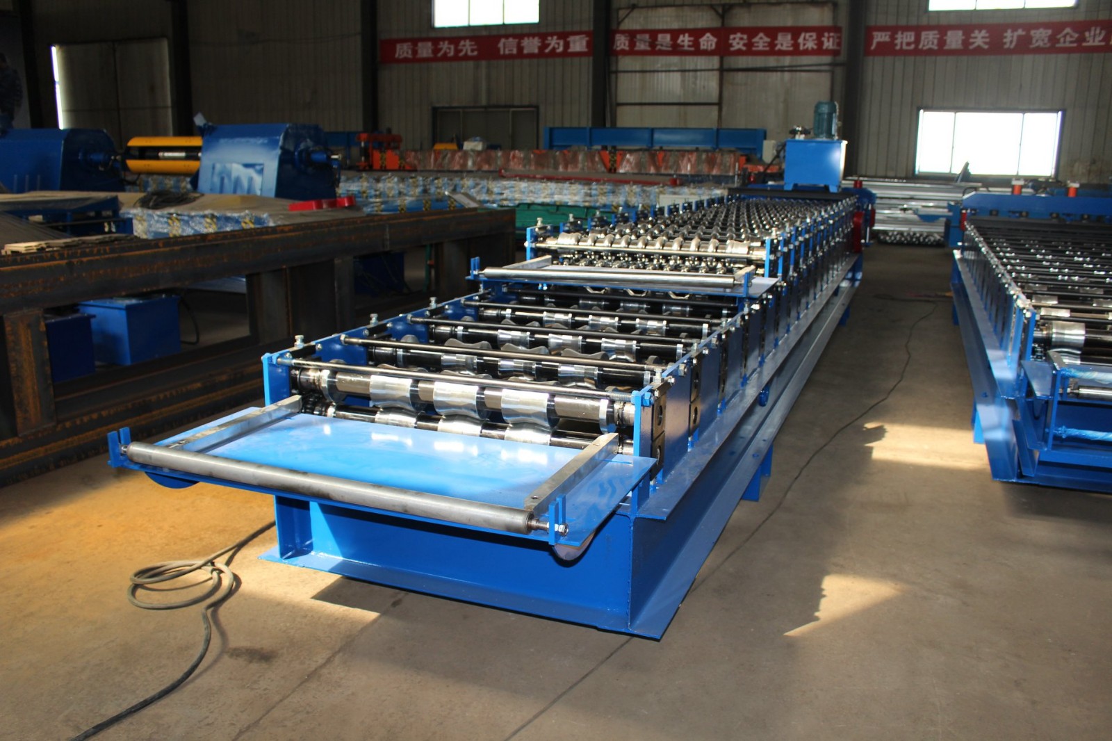 IBR Corrugated Sheet roll forming machine for South Africa