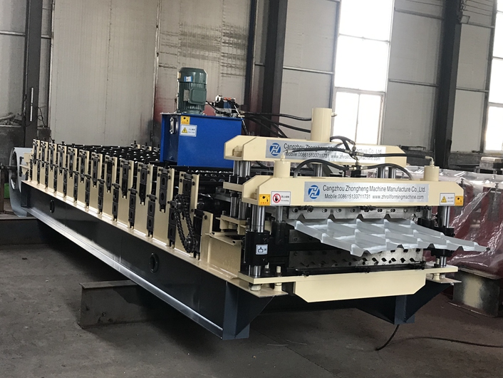 Three in one metal roofing roll forming machine