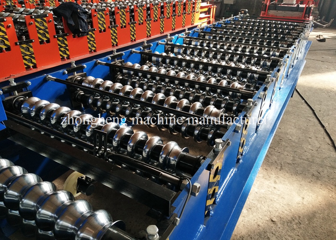 Roofing Corrugated Sheet Roll Forming Machine