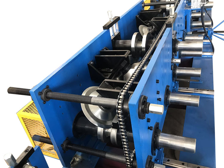 300-500mm C/U section Purlin Cold Roll Forming Machine for Construction