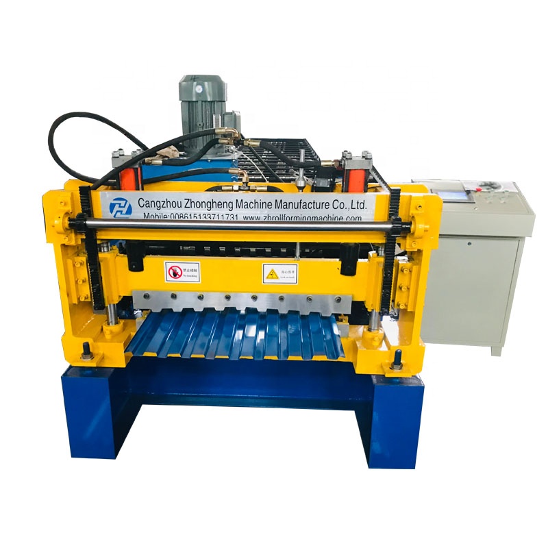 Sri Lanka Popular model of Shutter Door Making Machine with 716mm effective width