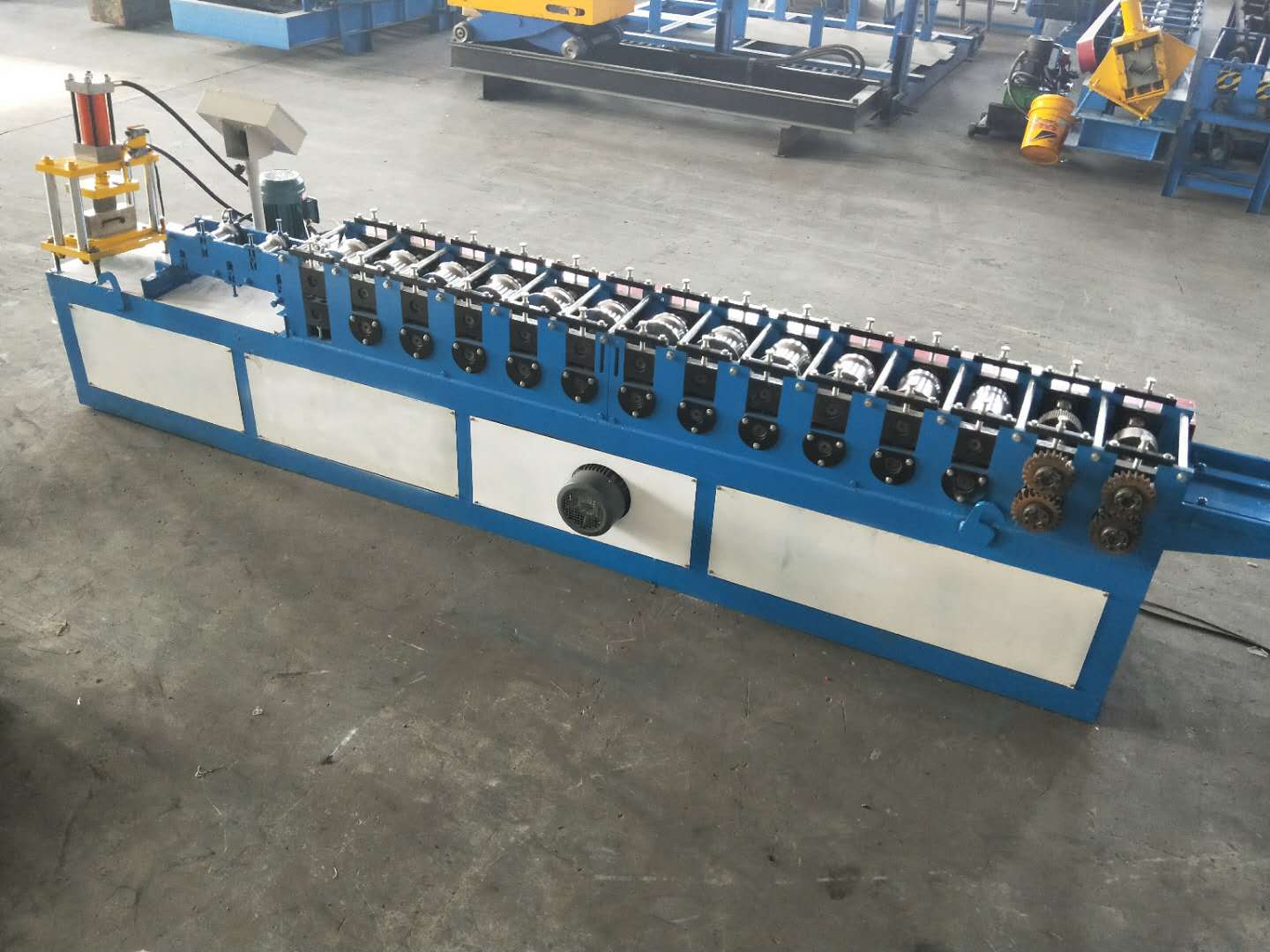 Iron Steel Rolling Shutter Door Slats Roll Forming Machine Prices