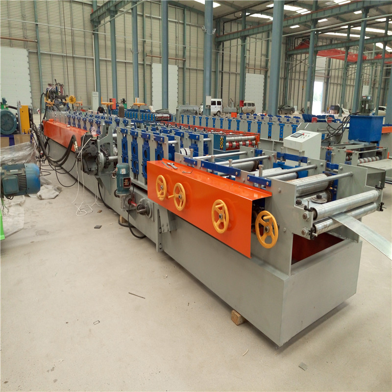 Steel Roof Truss Making Machinery Metal Roll Forming C Purlin Machines